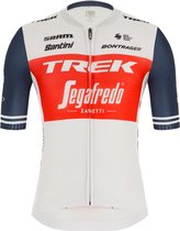 Santini Fietsshirt Korte Mouwen Zomer Heren Rood - Trek-Segafredo Sleek99 Race SS Jersey - 2020 - L