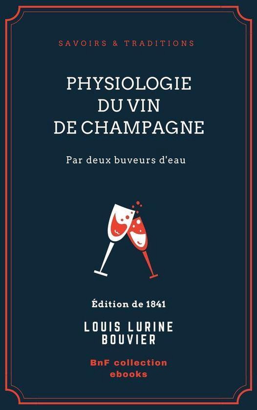 Savoirs & Traditions - Physiologie du vin de Champagne - cover