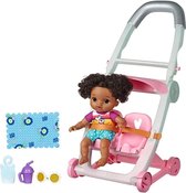 Hasbro Littles Baby Alive Pop + Wandelwagen en Accessoires Assorti