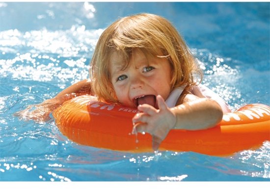 Freds Swim Trainer - Orange - 2 à 6 ans (15kg-30kg)