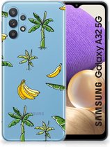 Mobiel Case Samsung Galaxy A32 5G GSM Hoesje Banana Tree