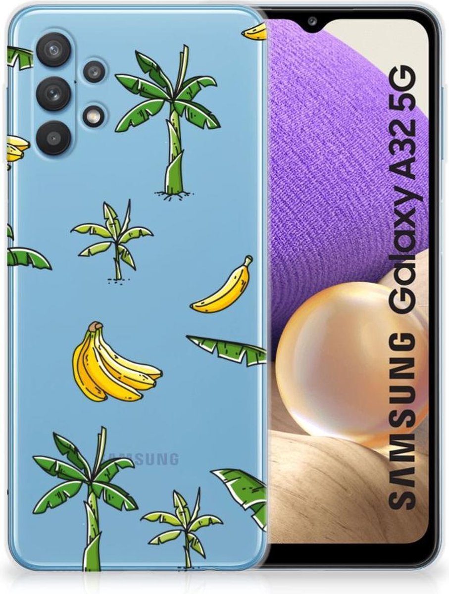 Samsung Galaxy A32 5G TPU Case Banana Tree