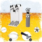 Complete set - Biertap - Kontakt 40 2-kraans droogkoeler, 50 liter/u - Biertap, Beertender, Thuistap, Bierkoeler