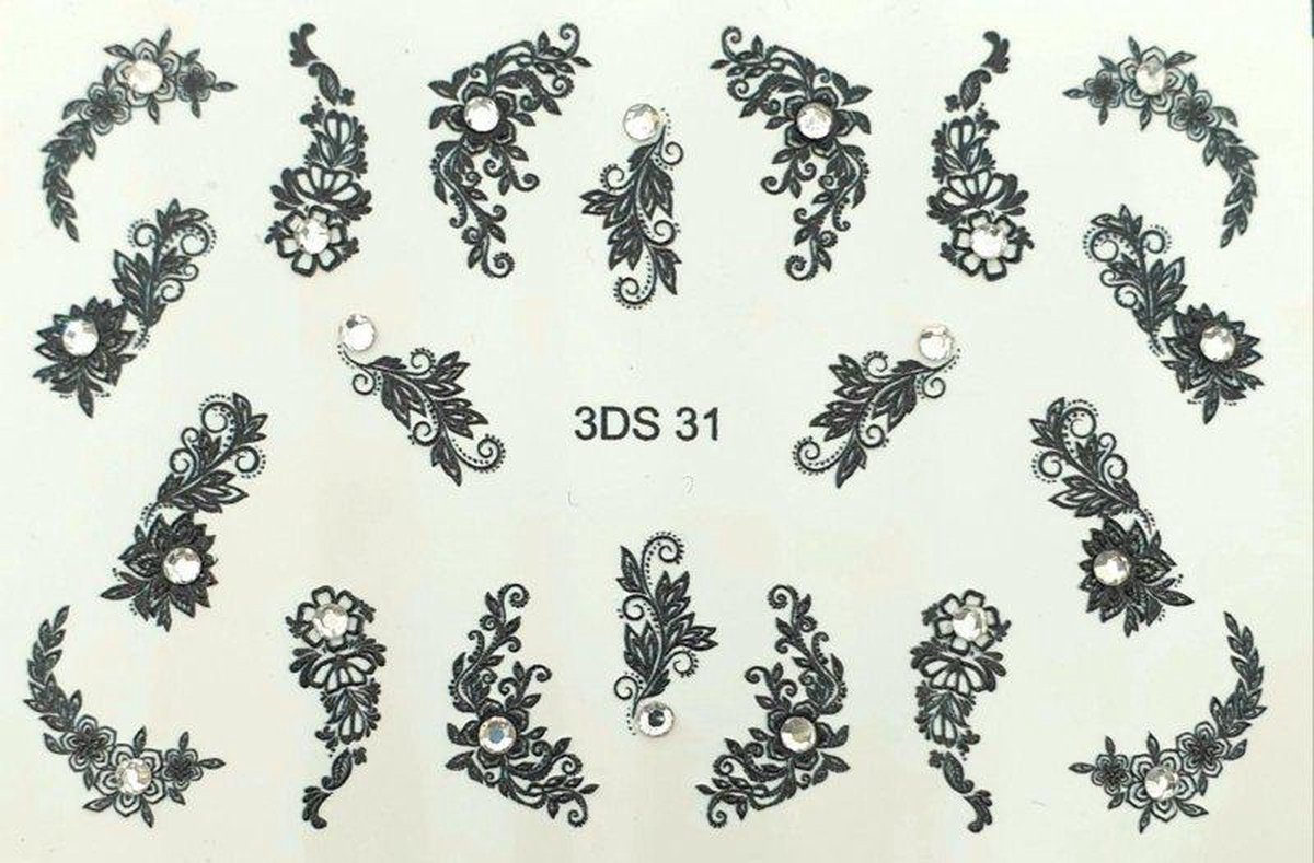 Goedkoopste Korneliya RhineStone decal 3DS 32