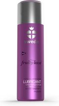 Swede - Zoete Framboos/Rabarber Waterbasis Glijmiddel - 100ml - Waterbasis - Vrouwen - Mannen - Smaak - Condooms - Massage - Olie - Condooms -  Pjur - Anaal - Siliconen - Erotische - Easyglid