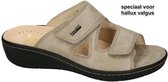 Fidelio Hallux -Dames -  taupe - slippers & muiltjes - maat 36