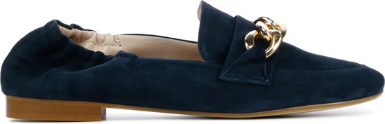 Mace Vrouwen Suède Instapschoenen / Damesschoenen / Instapper M1072 - Blauw  - Maat 37 | bol.com