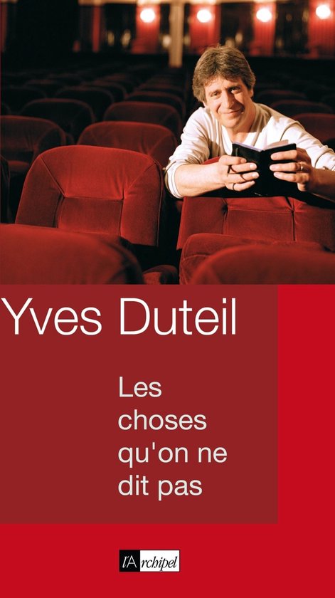 Les choses qu'on ne dit pas - cover