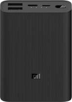 Bol.com Xiaomi Mi Power Bank 3 Ultra Compact Black aanbieding