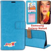 EmpX Telefoonhoesje - Book Case - Geschikt Voor Samsung Galaxy Note4