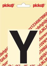 Pickup plakletter Helvetica 80 mm - zwart Y