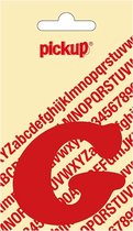 Pickup plakletter CooperBlack 60 mm - rood G