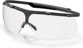 Uvex veiligheidsbril super g 9172-085 titaan montuur heldere lens UV 2-1.2 optidur