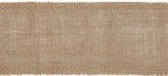 SR1504/50mm Hessian Wired Edge Natural