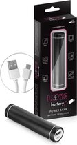 Love Battery - Powerbank - 2600mAh - Zwart