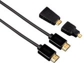 Hama HDMI Kabel 1.5 Mtr + 2 Adapters