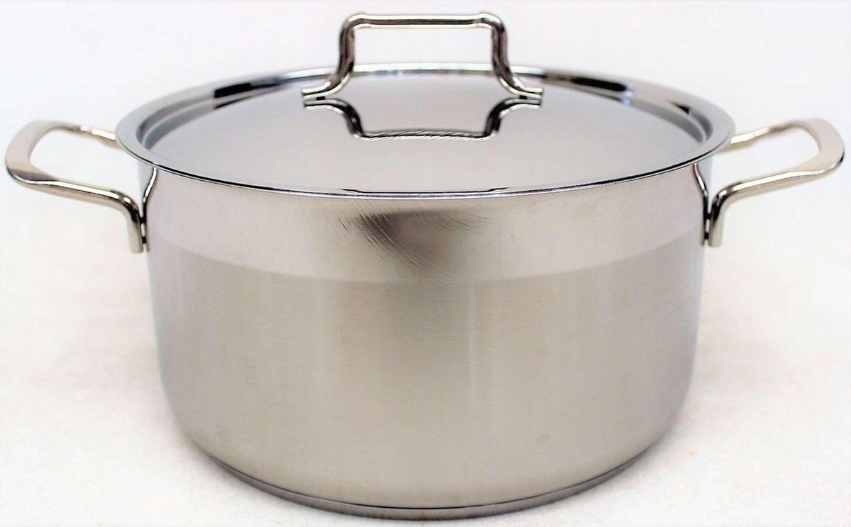 Kookpot – Kookpan – RVS - Ø26cm – 8l – INOX