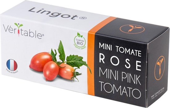 Véritable® Lingot® Pink mini Tomato -  MINI ROZE TOMAAT navulling voor alle Véritable® binnenmoestuin-toestellen