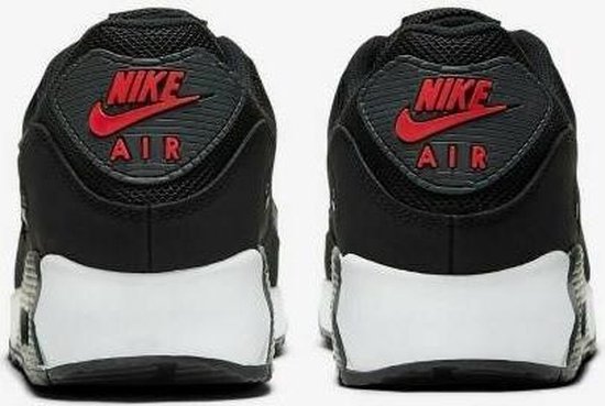 Nike Air Max 90 Zwart / Rood / Wit - Heren Sneaker - DH4095-001 - Maat 44 |  bol.com
