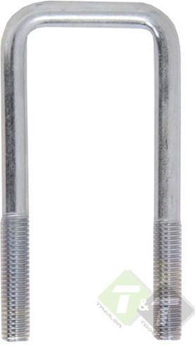 33mm x 80mm U bout - u beugel - kokerklem