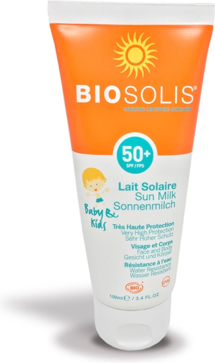 Crème kids, factor 50+ Zonnebrand crème Crème kids, factor 50+ Zonnebrand crème