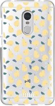 6F hoesje - geschikt voor Xiaomi Redmi 5 -  Transparant TPU Case - Pears #ffffff