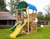 Speeltoren Hout • Jungle Farm 2 slides