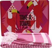 Hamamdoek - Take A Towel - fouta - 90x170 cm - 100% katoen - pestemal - TAT 4A-5