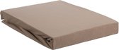 Beddinghouse - Jersey - Lycra- Hoeslaken - Tweepersoons - 140/160x200/220 cm - Taupe