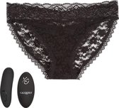 California Exotics - Kanten slip met stimulator en afstandsbediening - L/XL