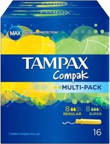 Tampax Compak Multipack 16 Units