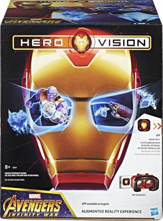 Casque de réalité augmentée Iron Man Avengers by Hasbro
