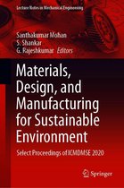 Lecture Notes in Mechanical Engineering - Materials, Design, and Manufacturing for Sustainable Environment