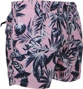 Superdry - Heren Zwembroek - Edit Palm - Roze