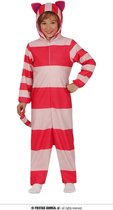 Fiestas Guirca Jumpsuit Kat Junior Rood/wit Maat 110-115