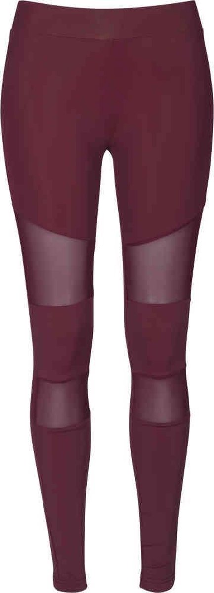 Urban Classics Tech Mesh Sportlegging XS Rood
