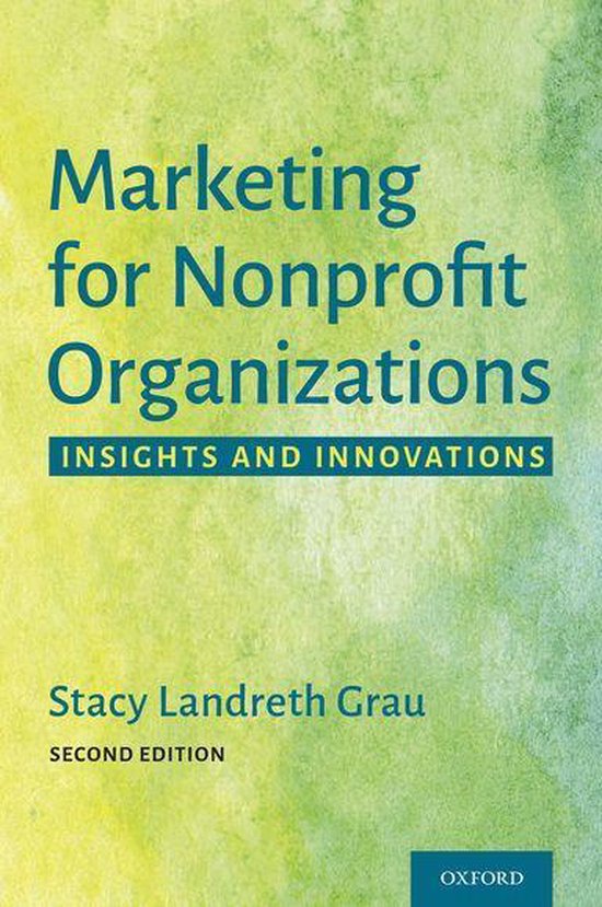 Marketing for Nonprofit Organizations - cover
