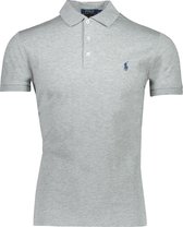 Polo Ralph Lauren Polo Grijs Getailleerd - Maat M - Mannen - Never out of stock Collectie - Katoen