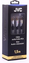 JVC videokabel VIDEO RCA CABLE MALE /MALE 1M50