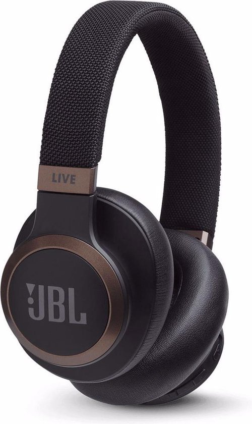 Jbl live 650bt nc - noise cancelling koptelefoon - zwart