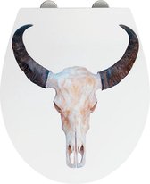 Wenko Wc-bril Wild West 37,5 X 44,5 Cm Wit