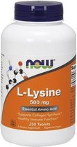 L-Lysine 500mg Now Foods 250tabl