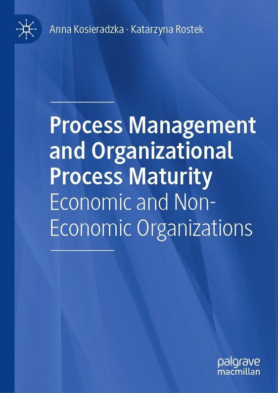 Process Management and Organizational Process Maturity - cover