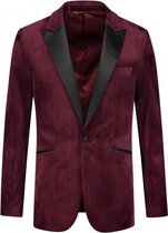 GENTS | Dinnerjacket velvet rood 0048 Maat 102