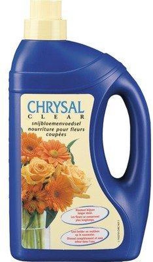 Foto: Chrysal clear snijbloemenvoeding 500 ml