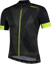 Rogelli Wielershirt KM Brisk Grijs/Fluor S