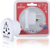Skross SKR1500222 Reisadapter Wereld-naar-australië Geaard