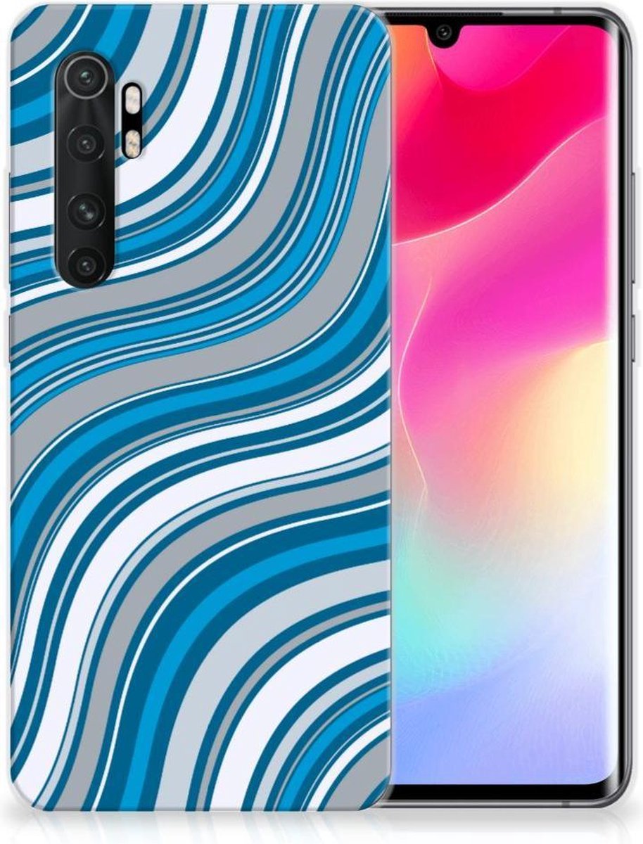 Xiaomi Mi Note 10 Lite TPU bumper Waves Blue