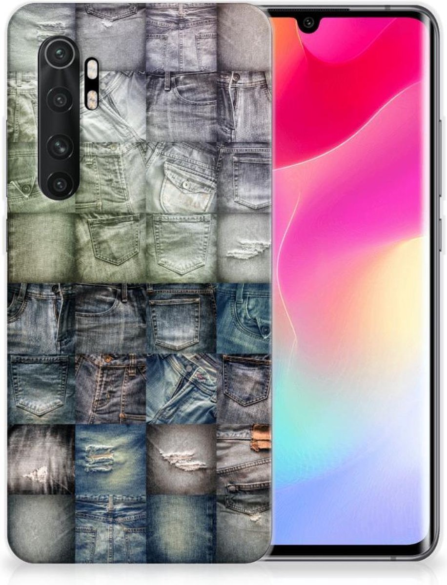 Silicone Back Cover Xiaomi Mi Note 10 Lite Spijkerbroeken