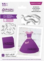 Gemini Shaped Create a Card snijmal - Be Fabulous